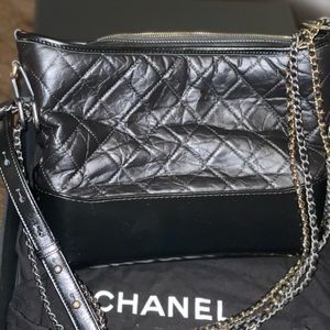 chanel Gabrielle hobo-black large